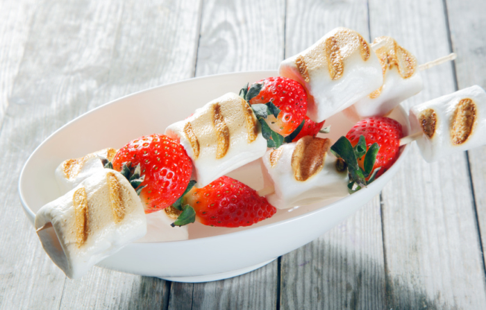 Marshmallow-Erdbeer-Spieße Vorschaubild