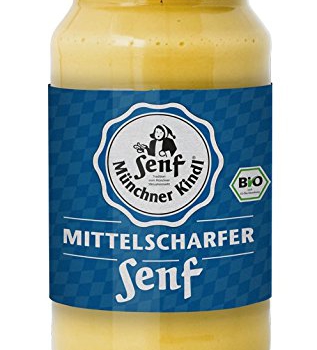Münchner Kindl Senf Bio Mittelscharfer Senf, 200 ml Vorschaubild