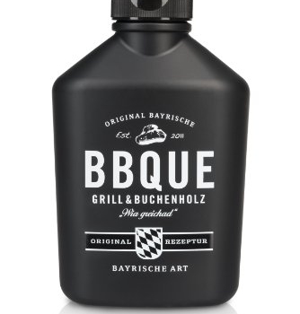 Original Bayrische BBQUE Grill & Buchenholz Barbecue Sauce, 472g Vorschaubild