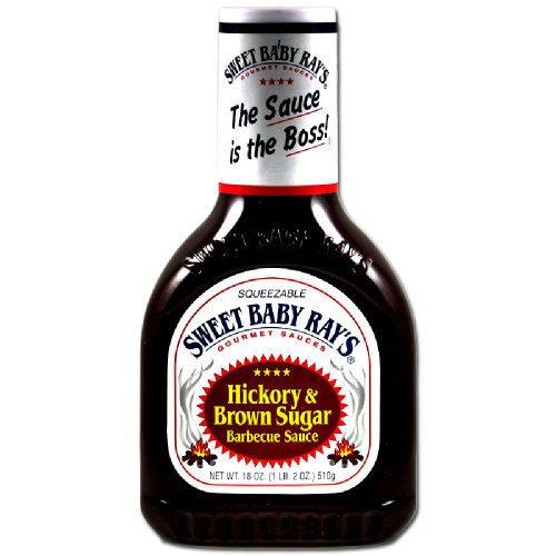 Sweet Baby Ray’s BBQ Sauce – Hickory Brown Sugar, 1er Pack (1 x 510 g Flasche) Vorschaubild