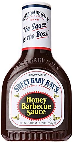 Sweet Baby Ray’s BBQ Sauce – Honey, 1er Pack (1 x 510 g Flasche) Vorschaubild