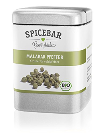 Spicebar » Urwaldpfeffer Grüner Malabar Pfeffer aus Kerala