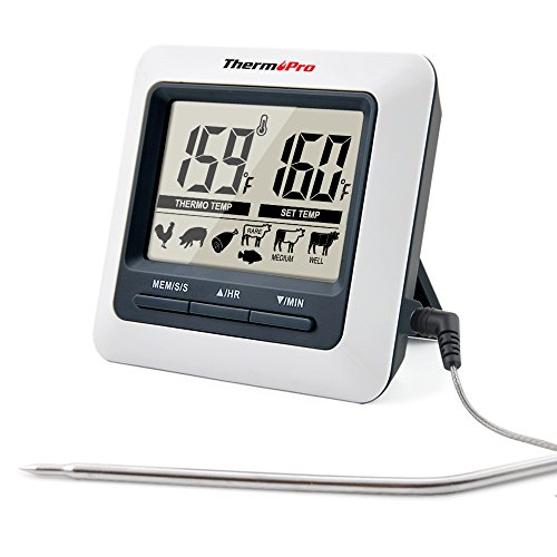 ThermoPro TP04 Digital-Fleischthermometer Vorschaubild