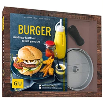 GU Buch plus » Burger-Set: Buch + Burgerpresse