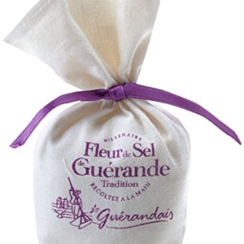 Le Guerandais » Fleur de Sel de Guérande, Meersalz Frankreich, Bretagne, Leinensäckchen 125 g Vorschaubild