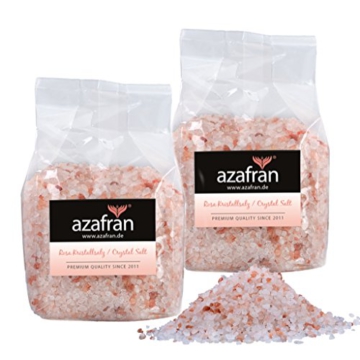 Azafran » Rosa Kristallsalz aus Pakistan (auch bekannt als Himalaya Salz) grob