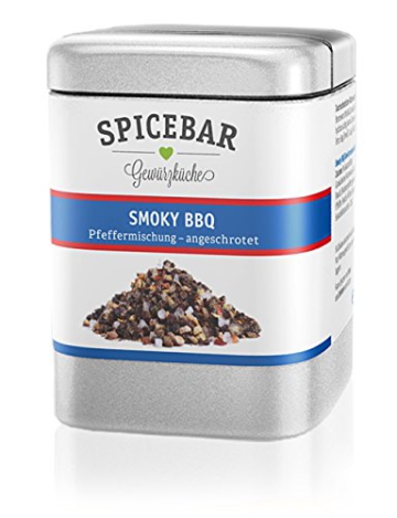 Spicebar » Smoky BBQ, Pfeffermischung – angeschrotet