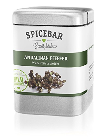 Spicebar » Wilder Andaliman Pfeffer aus Sumatra, Zitronig bitzelnd