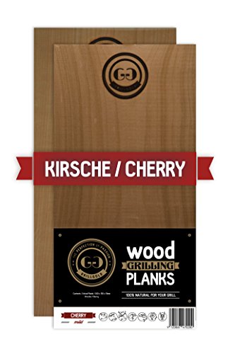 Grillgold » Räucherbrett Wood Grilling Planks 2er Set Kirsche / Cherry