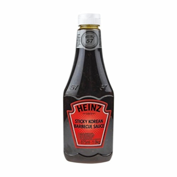Heinz Sticky Korean Barbecue Sauce Squeeze, 2er Pack (2 x 875 ml)