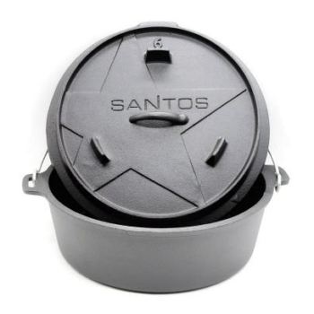 Santos Dutch Oven 6qt ohne Füße, Sonderpreis Vorschaubild