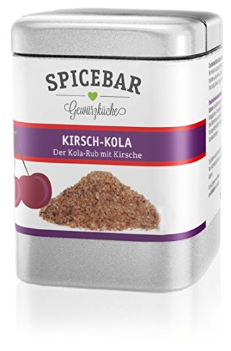 Spicebar » Kirsch Kola BBQ Rub, Cola Gewürz mit über 15% purem Bio Kirschpulver