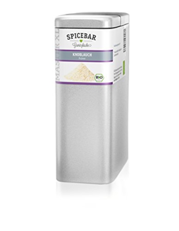 Spicebar » Knoblauchpulver in Premium Bio Qualität, 400g im Profi-Streuer
