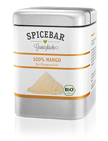 Spicebar » Mangopulver, Fruchtpulver gefriergetrocknet aus 100% Mango, Bio