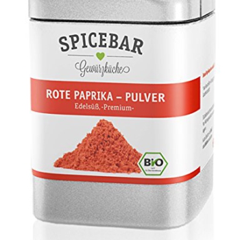 Spicebar » Rote Paprika – Edelsüß, feines Paprikapulver, ungarisch -Premium-, Bio Vorschaubild