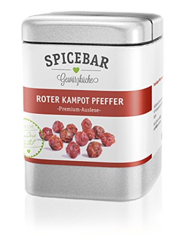 Spicebar » Roter Kampot Pfeffer, Premium Auslese aus Kambodscha