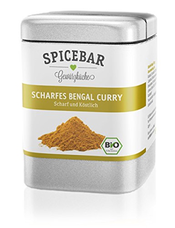 Spicebar » Scharfes Bengal Curry, Gewürz in Bio Qualität