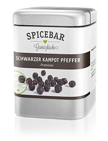 Spicebar » Schwarzer Kampot Pfeffer, Premiumqualität aus Kambodscha
