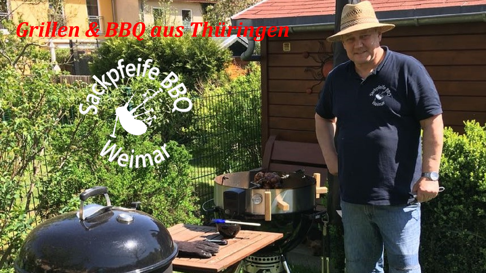 Menschen am Grill: Sackpfeife BBQ Weimar Vorschau