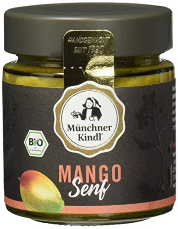 Münchner Kindl Mango Senf, 6er Pack (6 x 125 ml)