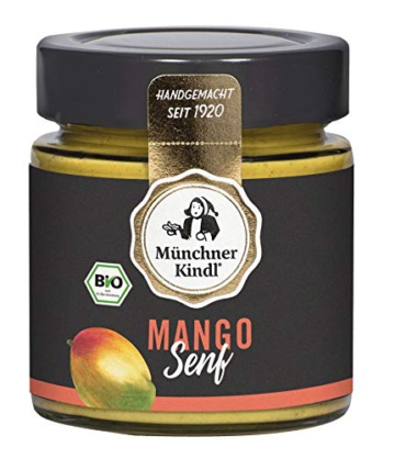Münchner Kindl Senf Bio Mango Senf, 125 ml