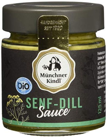 Münchner Kindl Senf- Dill-Sauce, 6er Pack (6 x 125 ml)