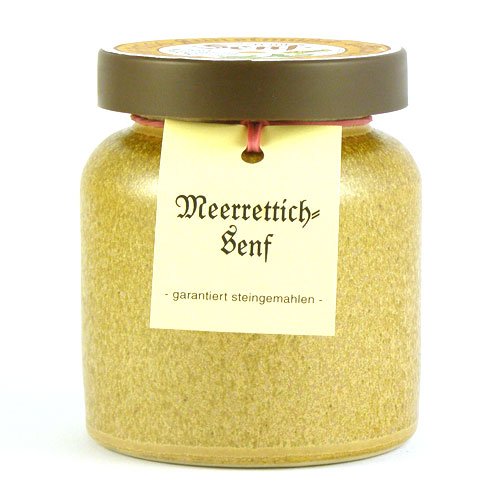 Senfmühle Kleinhettstedt Meerrettichsenf – 270 ml Vorschaubild