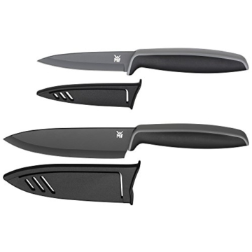 WMF TOUCH » Messerset 2-teilig, Küchenmesser mit Schutzhülle, Spezialklingenstahl antihaftbeschichtet, Kochmesser