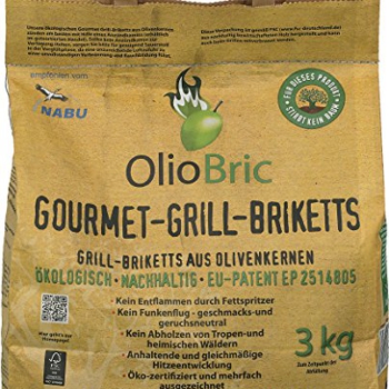 OlioBric » Grill-Briketts aus Olivenkernen Vorschaubild