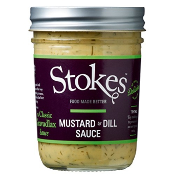 Stokes » Mustard & Dill Sauce, Senf sauce mit Dill, 214 ml