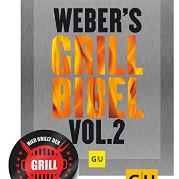 Weber Weber’s Grillbibel Vol. 2 (GU Grillen) Gebundenes Grill Buch + Grillmeister Sticker by Collectix Vorschaubild