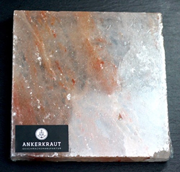 Ankerkraut BBQ Salt Block, groß, 20x20x2,5cm