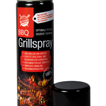 Boyens BBQ-Grillspray (200ml Dose) zum Grillen und Braten; Pflegespray für Edelstahl und Gußeisen Vorschaubild