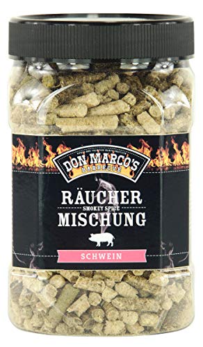 Don Marco’s Smokey Spice Räuchermischungen Schwein in der 450g Dose, Räuchermischung