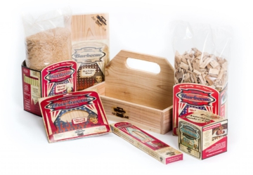 Axtschlag » Räucherset, Einsteigerset – Starterbox, 6 BBQ Wood Produkte