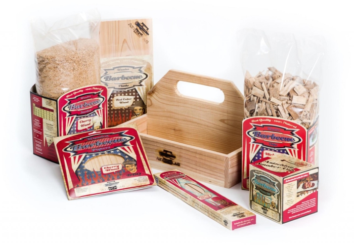 Axtschlag » Räucherset, Einsteigerset – Starterbox, 6 BBQ Wood Produkte Vorschaubild