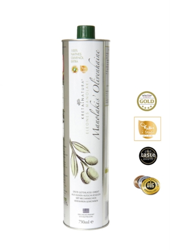 KretaNatura 750 ml Extra Natives Olivenöl aus Kreta