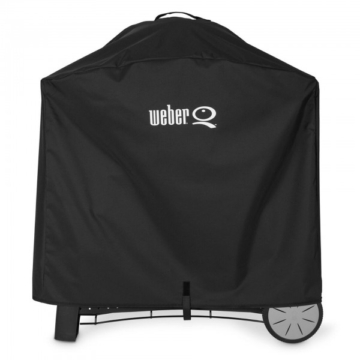Weber Premium Abdeckhaube für Q 2000-Serie mit Rollwagen & Q 3000-Serie