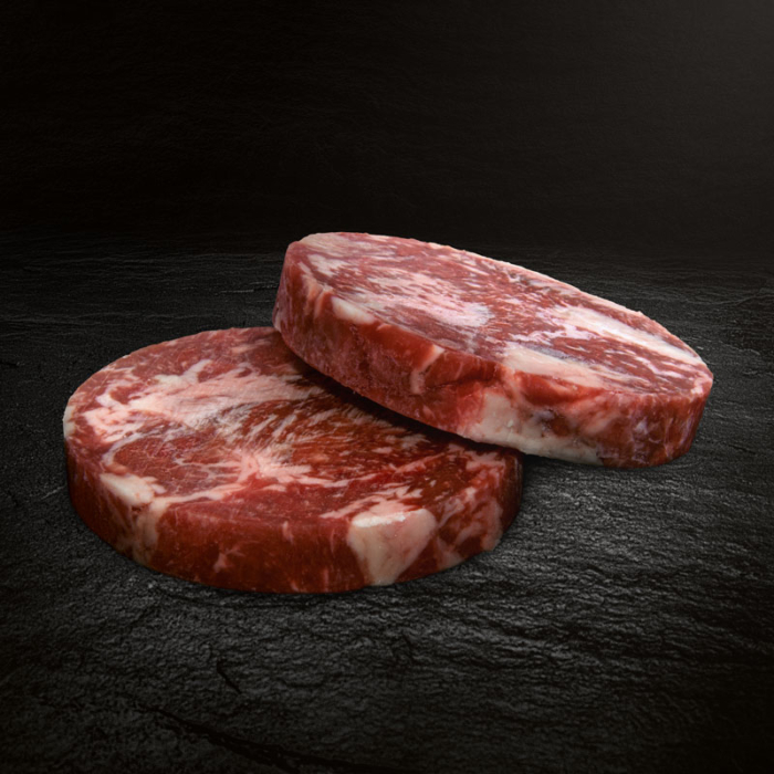 US Beef Steak Stripe Patty 2 Stück - 0.24 KG