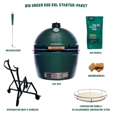 Big Green Egg 2XLarge Keramikgrill Starter-Paket