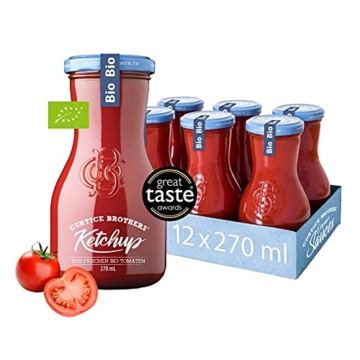 Curtice Brothers  » Bio Tomatenketchup aus der Toskana, 77% Tomaten Anteil, 12 x 300g