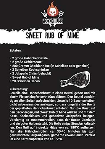 ROCK'N'RUBS Sweet Rub of Mine Gewürzmischung Gewürz Rub #595 - 4