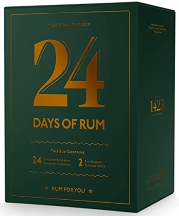 24 Days of Rum der Original-Rumkalender Adventskalender 2022 - 2