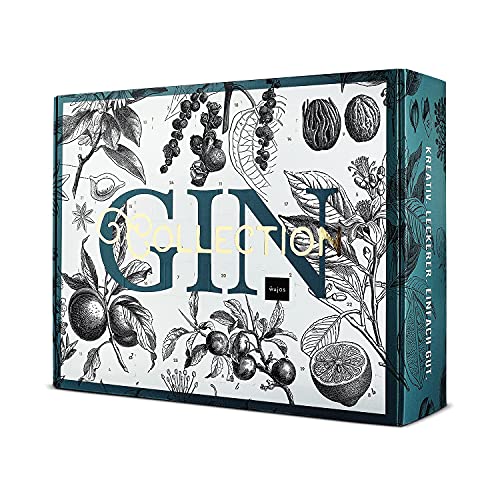 Gin Adventskalender von WAJOS | mit 24 Türchen voll mit Gin, Tonic Sirup & Likör Vorschaubild