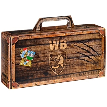 WURSTBARON® - Wurst Geschenk Koffer - mit 24 besondere Salami und Wurst Snacks - Brezen, Herzen, Sterne, Pikanten und vieles mehr - 790 g - 3