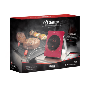 GrillEye® Bluetooth Grilling & Smoking Thermometer