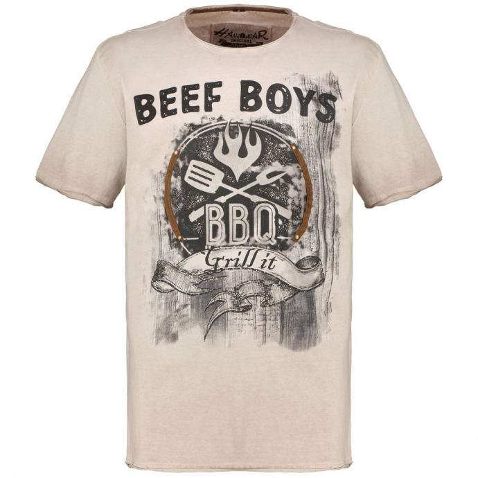 HangOwear Trachten T-Shirt mit Print "Beef Boys" Vorschaubild