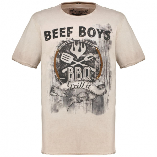 HangOwear Trachten T-Shirt mit Print "Beef Boys" Vorschau