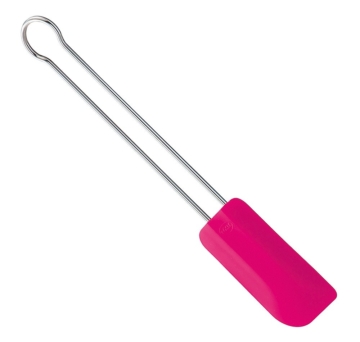 RÖSLE Teigschaber »Pink Charity Edition«, Teigspachtel, Silikon, pink, Edelstahlgriff, spülmaschinengeeignet
