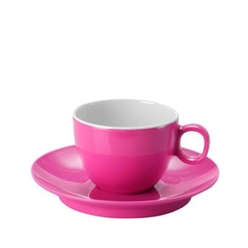 Brunner Espressotasse mit Untertasse, pink Vorschaubild